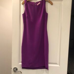 Tahari Shift Dress - Purple, Sz 2, EUC